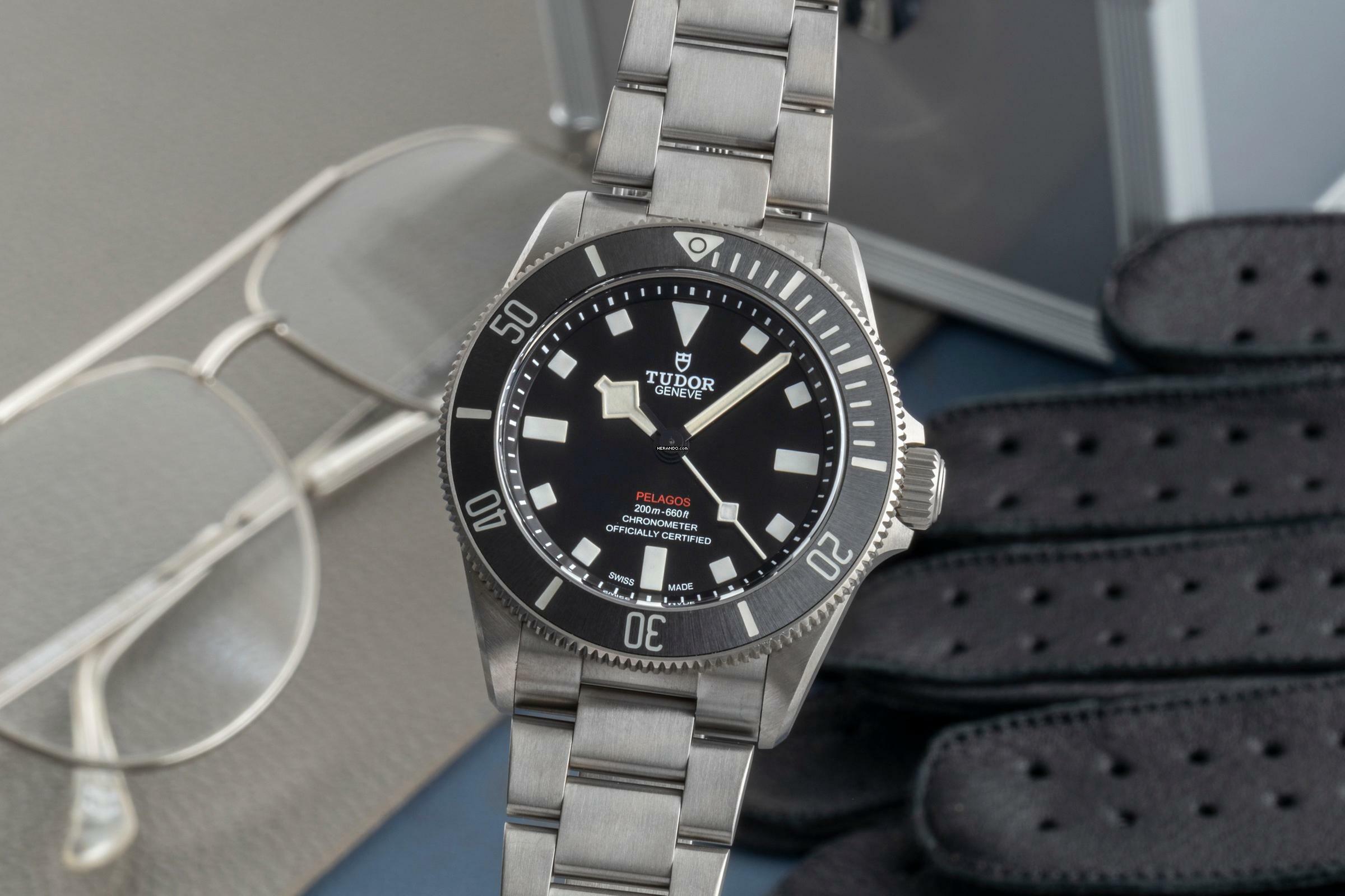 Tudor Pelagos 39 Titan Automatik Herrenuhr Ref. 25407N B&P 2023