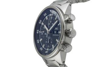 Thumbnail von IWC Aquatimer Chronograph Stahl Automatik Herrenuhr Ref. IW371928 B&P 2007