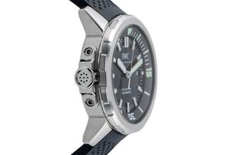 Thumbnail von IWC Aquatimer Automatic Black Dial Edelstahl Automatik Herrenuhr Ref. IW329002 B&P 2014
