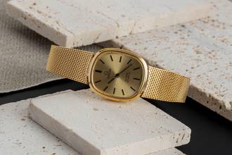 Thumbnail von Omega De Ville Ellipse Stahl / vergoldet Damenuhr Ref. 591.058 791.034 Klassiker