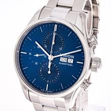 Thumbnail von Union Glashütte Viro Chronograph 41 Blue – D011.414.11.041.00 – like NEW – 2020 Full Set