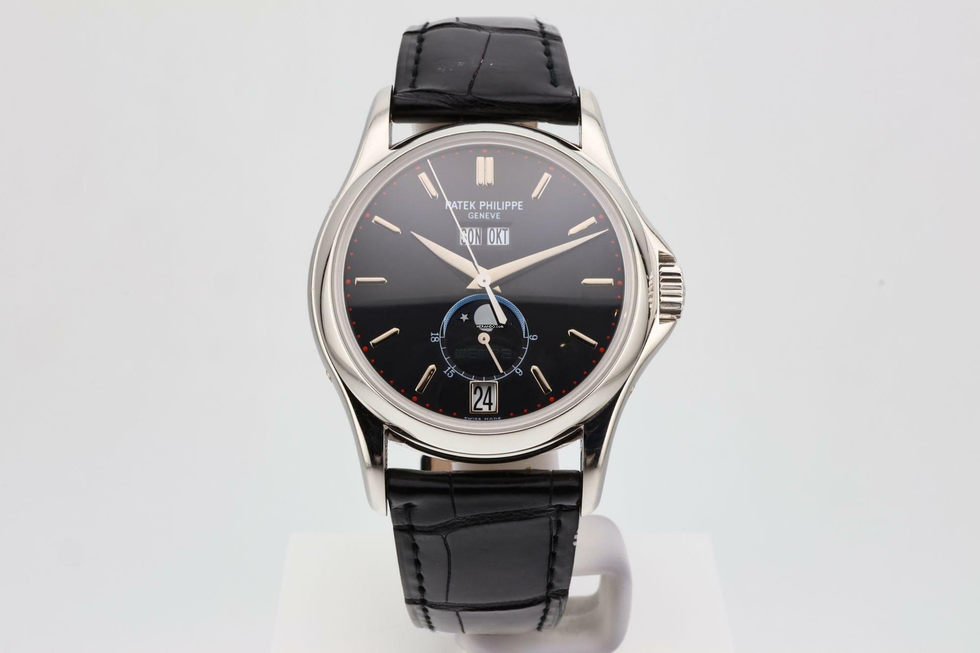  Patek Philippe Annual Calendar Wempe Edition In Platinum - Limited Edition - With Box And Papers - 5125P-001 2003 