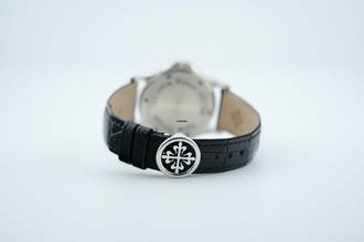 Thumbnail von Patek Philippe Annual Calendar Wempe Edition In Platinum - Limited Edition - With Box And Papers - 5125P-001 2003