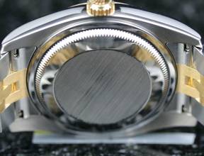 Thumbnail von Rolex Datejust 36 Steel Gold - Black Diamond - Fullset - 09/2012