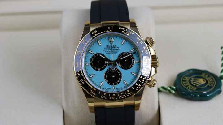  Rolex Daytona Yellowgold - Tiffany - New - Fullset - 2025 