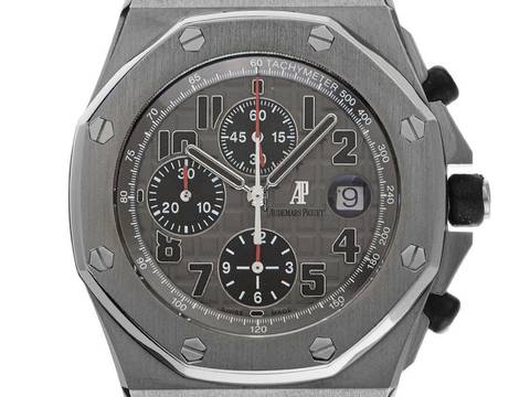  Audemars Piguet Royal Oak Offshore Chronograph Ref.26170TI.OO.1000TI.01 2014 Full Set sehr gut Vintage 