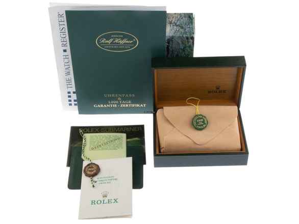  Rolex Submariner Date Sultan Diamanten Ref.16613 1988 Full Set sehr gut Vintage 