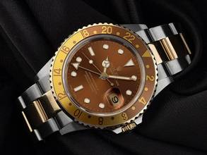Thumbnail von Rolex GMT-Master II Tiger no Hole Ref.16713 2004 Full Set sehr gut Vintage