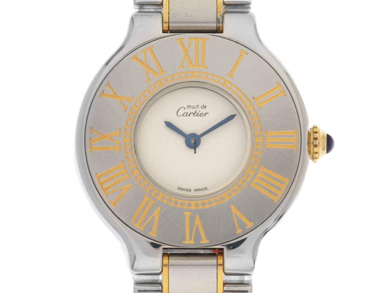 Cartier 21 Must de Cartier Ref.W1005121 1992 Full Set sehr gut Vintage