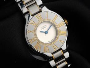 Thumbnail von Cartier 21 Must de Cartier Ref.W1005121 1992 Full Set sehr gut Vintage