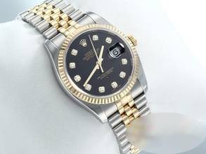 Thumbnail von Rolex Datejust 36 36mm 116233 2017 Diamanten Stahl Gelbgold 750 Automatik