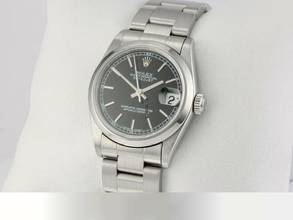 Thumbnail von Rolex Datejust 31 31mm 1998 Edelstahl Automatik Damenuhr Stahl Stainless Steel Oyster-band Chronometer Black Dial