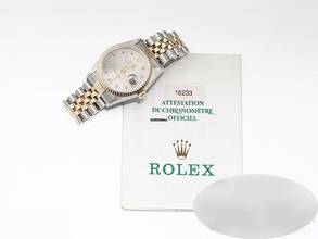 Thumbnail von Rolex Datejust 36 36mm 16233 1997 Stahl Gelbgold 750 Diamanten Automatik Stainless Steel 18kt Yellow Gold Jubilé-band Chronometer Oyster