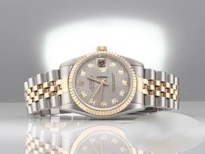 Thumbnail von Rolex Datejust 31 Stahl Gelbgold 750 Diamanten Automatik Gold Stahl Stainless Steel 18kt Yellow Gold Jubilé-band Chronometer Oyster White Dial