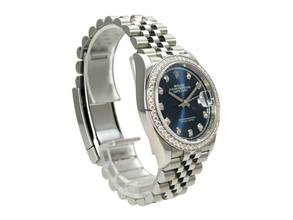Thumbnail von Rolex Datejust 36 Oystersteel / Weißgold mit Diamanten 126284RBR Blau Diamant Jubile-Band