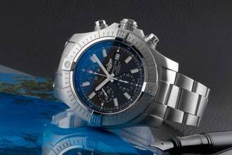 Thumbnail von Breitling Super Avenger Chronograph Automatik Stahl Ref. A13375