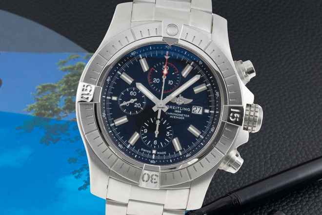  Breitling Super Avenger Chronograph Automatik Stahl Ref. A13375 