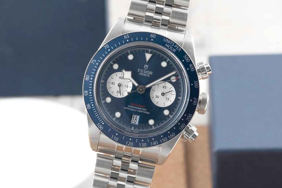  Tudor Black Bay Chrono Chronograph Stahl Automatik Ref. 79360B-0002 B&P 2025 