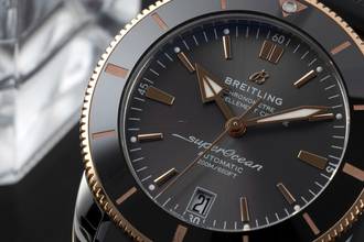 Thumbnail von Breitling Superocean Heritage 42 Stahl / Gold Ref. UB2010 B&P