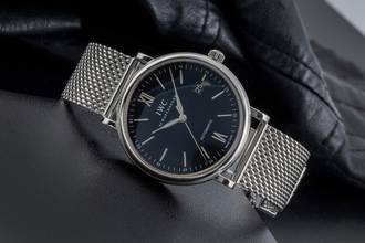 Thumbnail von IWC Portofino Automatic Schaffhausen Portofino Automatik Edelstahl Herrenuhr Ref IW356501