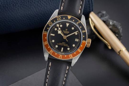  Tudor Black Bay GMT Stahl / Gold Automatik Herrenuhr M79833MN B&P 2022 