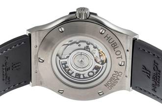 Thumbnail von Hublot Classic Fusion 45 Automatik Herren Titan Ref. 511.NX.1171.LR Papers 2016