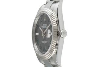 Thumbnail von Rolex Datejust 41 Wimbledon Stahl Weissgold Automatik Herrenuhr 126334 B&P 2024