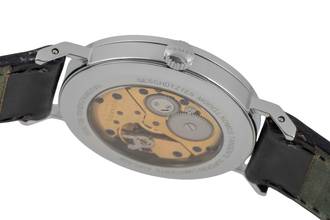 Thumbnail von NOMOS Tangente Super 30 Hausmausgrau Stahl Handaufzug Limited B&P 2005