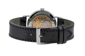 Thumbnail von NOMOS Tangente Super 30 Hausmausgrau Stahl Handaufzug Limited B&P 2005