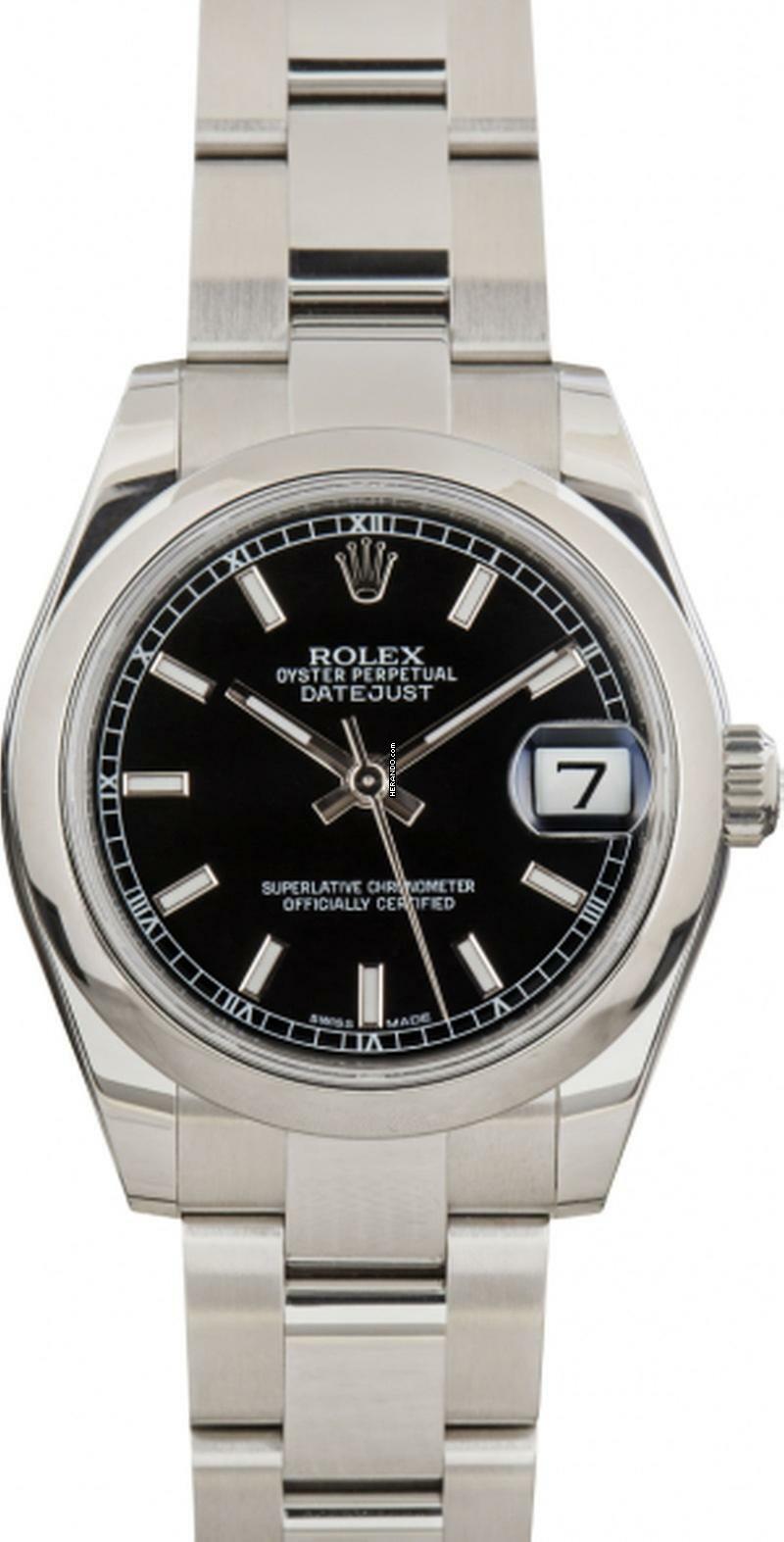 Rolex Datejust 31 31MM - Roulette Date Wheel - Box+Papers - 24 Months Warranty - 178240 2010