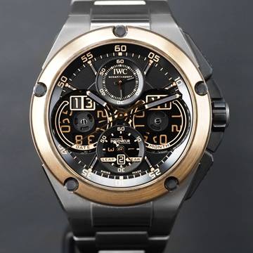  IWC Ingenieur Perpetual Calendar Digital Date-Month UNWORN - ORIGINAL RUBBER STRAP + TITAN STRAP - LIMITED ED. 