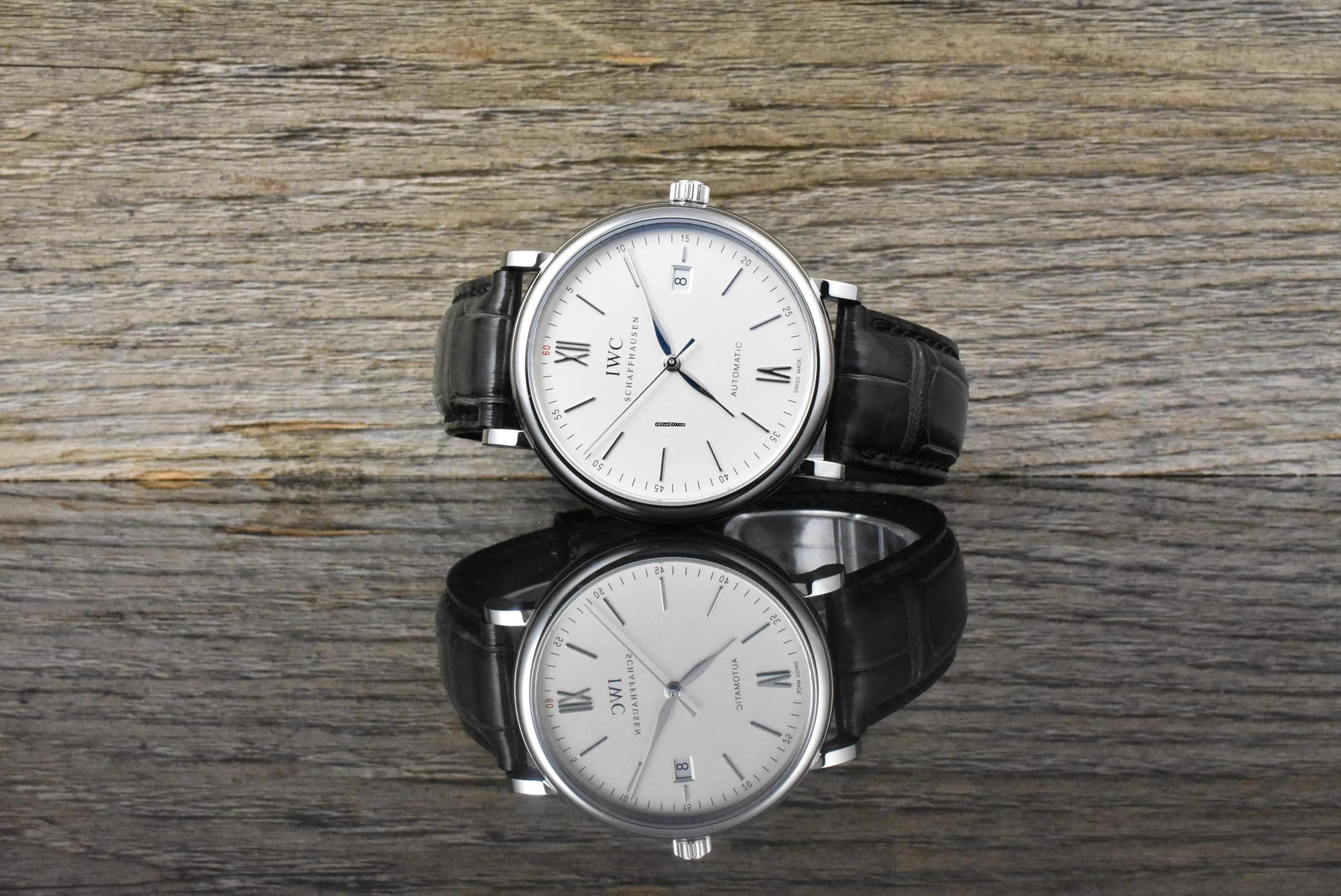  IWC Portofino Automatic 40MM Silver / White Dial Steel 2025 Full Set 