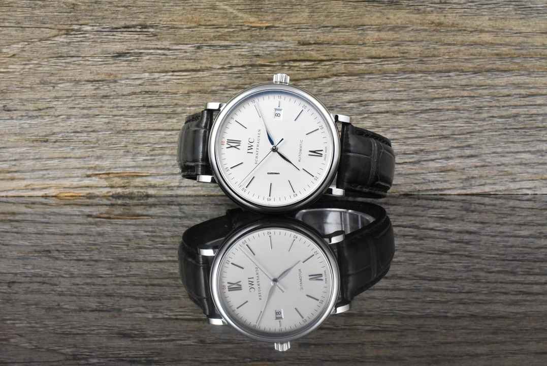  IWC Portofino Automatic 40MM Silver / White Dial Steel 2025 Full Set 