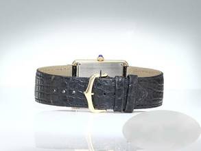 Thumbnail von Cartier Tank Solo Großes Modell Edelstahl Gelbgold 750 W1018855 2024 Stahl Gold