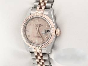Thumbnail von Rolex Lady-Datejust 26mm 179171 Stahl Roségold 750 Goldust Diamanten Automatik Stainless Steel 18kt Rose Gold Jubilé-band Chronometer Oyster