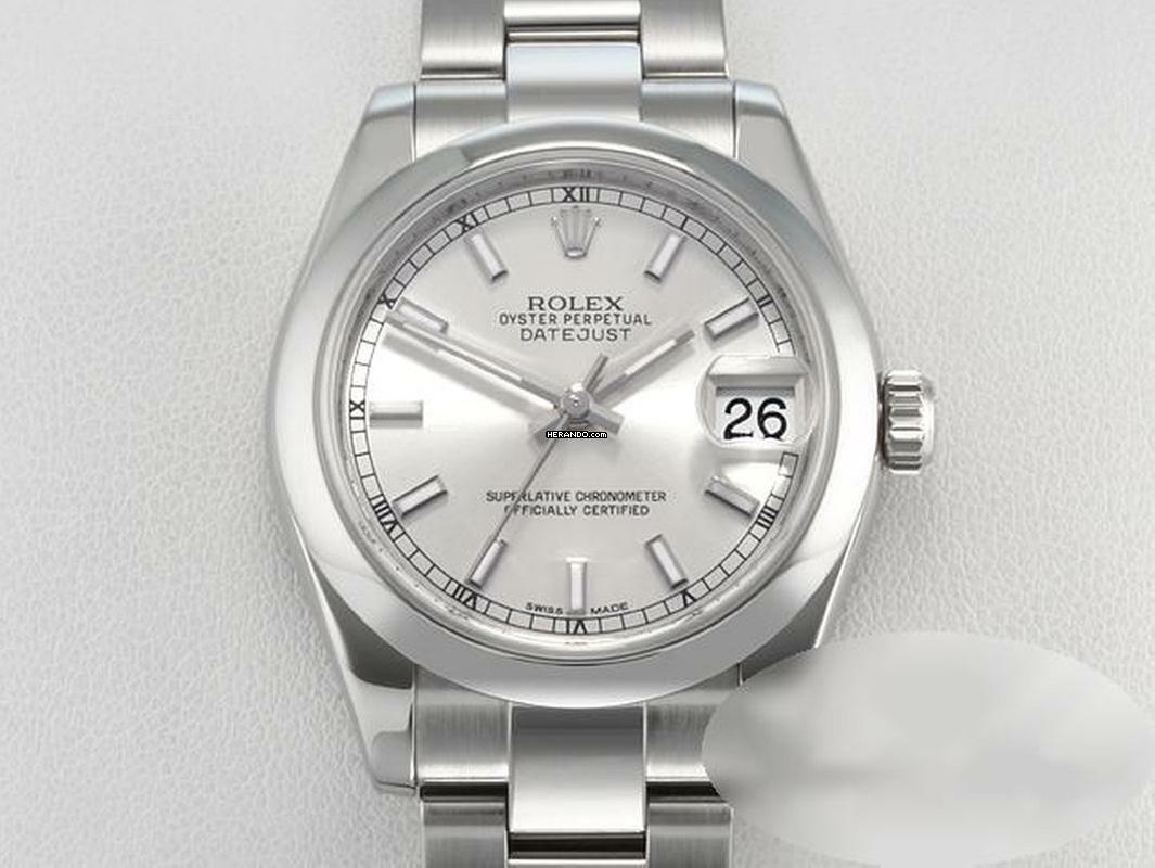 Rolex Datejust 31 31mm 178240 2011 Edelstahl Automatik Damenuhr Stahl Stainless Steel Oyster-band Chronometer