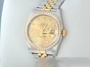 Thumbnail von Rolex Datejust 36 36mm 116243 2011 Stahl Gelbgold 750 Diamanten Automatik Stainless Steel 18kt Yellow Gold Jubilé-band Chronometer Oyster