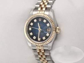 Thumbnail von Rolex Lady-Datejust 179173 Stahl Gelbgold 750 Diamanten Automatik Gold Damen Stainless Steel 18kt Yellow Gold Jubilé-band Chronometer Oyster