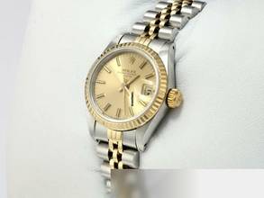 Thumbnail von Rolex Lady-Datejust Date Edelstahl Gelbgold 750 Automatik Damenuhr Gold Stahl Stainless Steel 18kt Yellow Gold Jubilé-band Chronometer Oyster