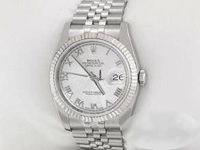 Thumbnail von Rolex Datejust 36 36mm 116234 2018 Edelstahl Weissgold 750 Automatik Stainless Steel 18kt White Gold Jubilé-band Chronometer Oyster