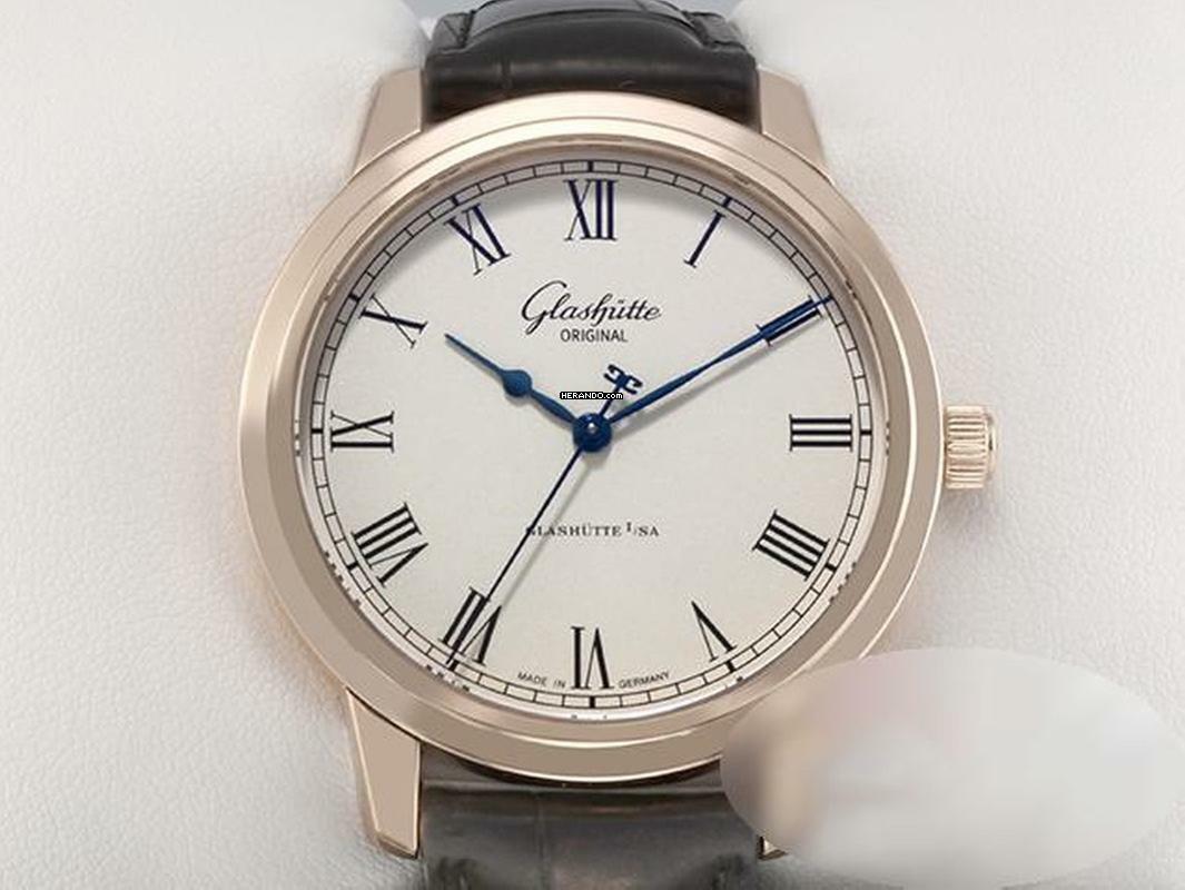 Glashütte Original Senator Automatik Rosegold 750 1-39-59-01-05-04 2013 Automatik 18kt Rose Gold