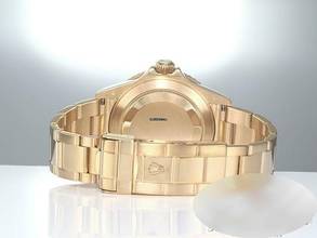 Thumbnail von Rolex Submariner Date 16618 2007 Sultan Gelbgold 750 Automatik Diamanten Saphir 18kt Yellow Gold Oyster-band Chronometer