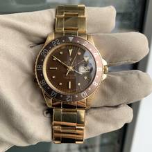 Thumbnail von Rolex GMT-Master 1675 Concorde Chocolate Enamel dial yellow gold 18KT 1968