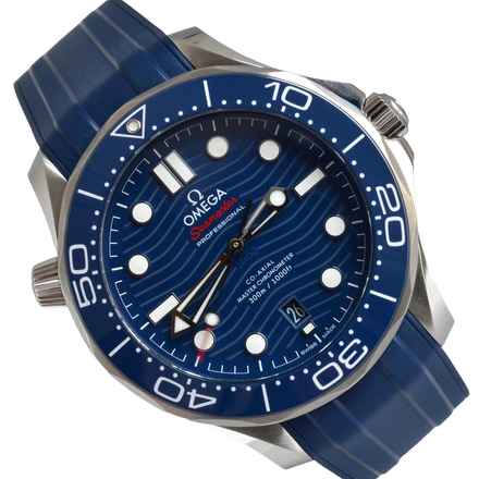 Omega Seamaster Diver 300 M Automatic blue Full Set like NEW 