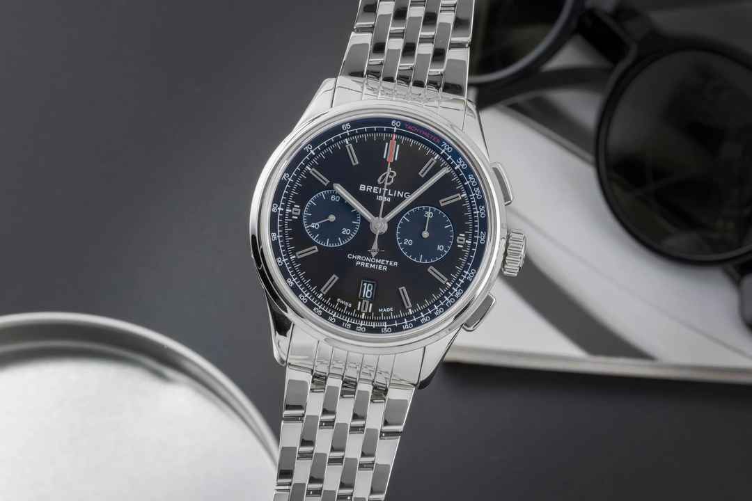  Breitling for Bentley Premier B01 Green Dial Chronograph 42 Bentley Automatik Ref. AB0118 