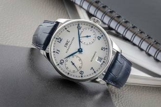Thumbnail von IWC Portugieser Automatik Schaffhausen Portugieser 7 Days Automatik Stahl Ref. IW500107