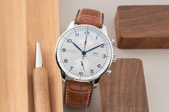 Thumbnail von IWC Portugieser Chronograph Stahl Automatik Herrenuhr Ref. IW371617
