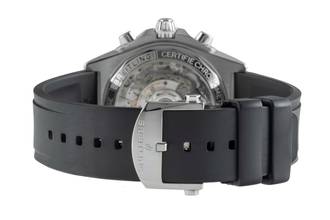 Thumbnail von Breitling Chronomat Chronograph Stahl / Platin Ref. PB0134101C1S2 B&P 2022