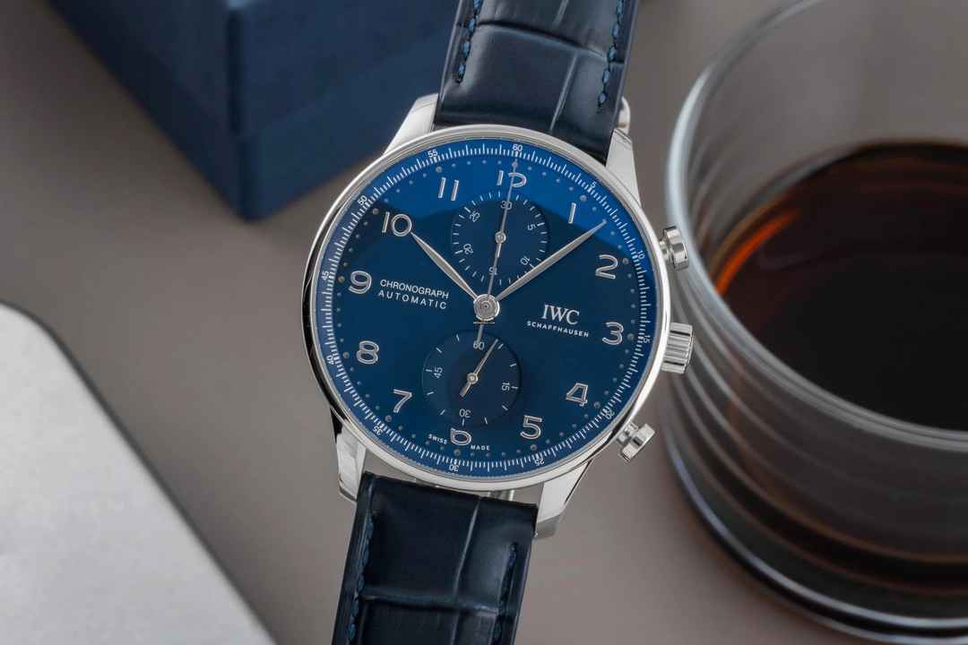  IWC Portugieser Chronograph Stahl Automatik Herrenuhr Ref. IW371606 