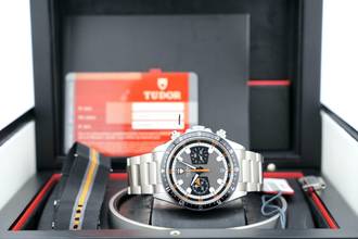 Thumbnail von Tudor Heritage Chrono Monte-Carlo - With Box And Papers - 24 Months Warranty 70330N 2010